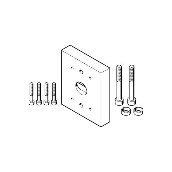 Festo Adapter Kit DHAA-G-H2-25-B6-40 DHAA-G-H2-25-B6-40 - main